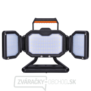 Solight LED reflektor 50W, prenosný, nabíjací, 5000lm, oranžovo-čierny náhled
