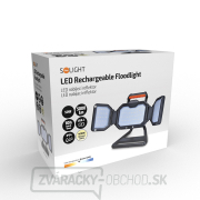 Solight LED reflektor 50W, prenosný, nabíjací, 5000lm, oranžovo-čierny náhled