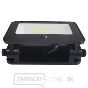 Solight LED solárny reflektor so senzorom, 6W, 660lm, 3CCT, Li-Ion, čierna náhled