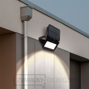 Solight LED solárny reflektor so senzorom, 6W, 660lm, 3CCT, Li-Ion, čierna náhled