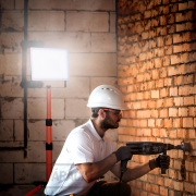 Solight LED reflektor s vysokým stojanom, 100W, 9000lm, 4000K, kábel so zástrčkou, IP65 Náhľad