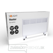 Solight teplovzdušný konvektor 2000W, nastaviteľný termostat náhled