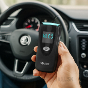 Solight profesionálny bezkontaktný alkohol tester, Fuel Cell, 0,0 - 5,0 ‰ BAC, citlivosť 0,08 ‰ Náhľad