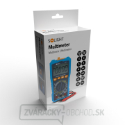 Solight multimeter, max AC 750V/10A, max. DC 1000V/10A, odpor, kapacita, frekvencia, NCV náhled