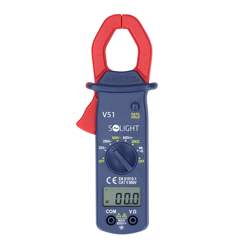 Solight kliešťový multimeter, 20 - 200A V51