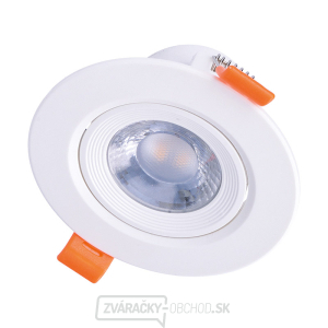 Solight LED podhľadové svetlo bodové, 9W, 720lm, 3000K, okrúhle, biele gallery main image