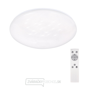 Solight LED stropné svetlo Star, okrúhle, 24W, 2400lm, diaľkové ovládanie, 37cm gallery main image