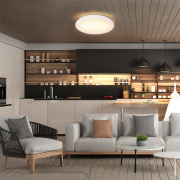 Solight LED stropné svetlo Plain, 15W, 1200lm, 3000K, okrúhle, 26cm Náhľad