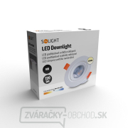 Solight LED podhľadové svetlo bodové, 9W, 720lm, 4000K, okrúhle, biele Náhľad