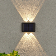 Solight LED solárne nástenné svetlo, teplá a studená biela, 15x10cm Náhľad