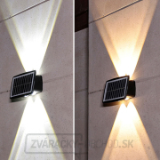 Solight LED solárne nástenné svetlo, teplá a studená biela, 15x10cm náhled