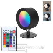 Solight LED nabíjací RGB svetlo, diaľkový ovládač, Li-Ion, USB-C gallery main image