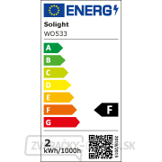 Solight LED núdzové osvetlenie podhľadové, 200lm, IP65, LiFePo4 1800mAh batéria, autotest Náhľad
