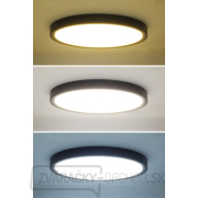 Solight LED osvetlenie s diaľkovým ovládačom Estela Black, 36W, 2700lm, 30cm, zmena chromatickosti, stmievateľné Náhľad