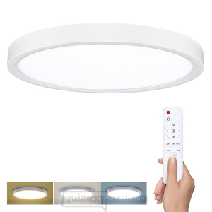 Solight LED osvetlenie s diaľkovým ovládačom Estela White, 36W, 2700lm, 30cm, zmena chromatickosti, stmievateľné gallery main image