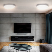 Solight LED osvetlenie s diaľkovým ovládačom Estela White, 60W, 4500lm, 50cm, zmena chromatickosti, stmievateľné Náhľad