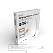 Solight LED osvetlenie s diaľkovým ovládačom Estela White, 60W, 4500lm, 50cm, zmena chromatickosti, stmievateľné náhled