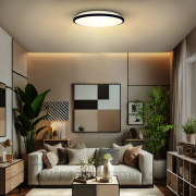 Solight LED osvetlenie s diaľkovým ovládačom Jamil, 48W, 3360lm, 40cm, zmena chromatickosti, stmievateľné Náhľad