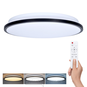 Solight LED osvetlenie s diaľkovým ovládačom Jamil, 48W, 3360lm, 40cm, zmena chromatickosti, stmievateľné gallery main image