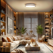 Solight LED osvetlenie s diaľkovým ovládačom Laskos, 48W, 3360lm, 39cm, zmena chromatickosti, stmievateľné Náhľad