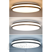 Solight LED osvetlenie s diaľkovým ovládačom Laskos, 48W, 3360lm, 39cm, zmena chromatickosti, stmievateľné Náhľad