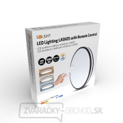 Solight LED osvetlenie s diaľkovým ovládačom Laskos, 48W, 3360lm, 39cm, zmena chromatickosti, stmievateľné náhled