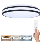 Solight LED osvetlenie s diaľkovým ovládačom Laskos, 48W, 3360lm, 39cm, zmena chromatickosti, stmievateľné gallery main image