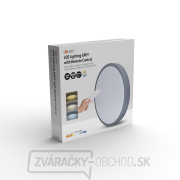 Solight LED osvetlenie s diaľkovým ovládačom Grey, 48W, 3360lm, 38cm, zmena chromatickosti, stmievateľné náhled