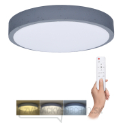 Solight LED osvetlenie s diaľkovým ovládačom Grey, 60W, 4200lm, 49cm, zmena chromatičnosti, stmievateľné gallery main image
