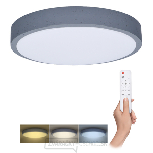 Solight LED osvetlenie s diaľkovým ovládačom Grey, 60W, 4200lm, 49cm, zmena chromatičnosti, stmievateľné gallery main image