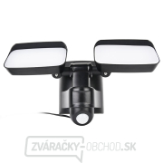 Solight LED solárne osvetlenie so senzorom, 9W, 850lm, 4000K, Li-Ion, čierna náhled