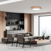 Solight LED osvetlenie s diaľkovým ovládačom Brownie, 60W, 4200lm, 50cm, zmena chromatickosti, stmievateľné Náhľad