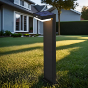 Solight LED solárne stĺpikové osvetlenie Palermo, 5W, 400lm, 3000K náhled