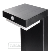 Solight LED solárne stĺpikové osvetlenie Palermo, 5W, 400lm, 3000K náhled