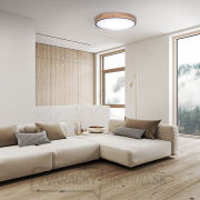 Solight LED osvetlenie s diaľkovým ovládačom Iron Oak, 48W, 3360lm, 40cm, zmena chromatickosti, stmievateľné Náhľad