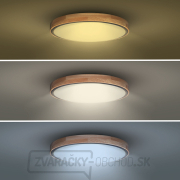 Solight LED osvetlenie s diaľkovým ovládačom Iron Oak, 48W, 3360lm, 40cm, zmena chromatickosti, stmievateľné náhled