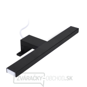 Solight LED kúpeľňové osvetlenie nad zrkadlo 3v1, 7W, 455lm, 4000K, IP44, 40cm, čierna Náhľad