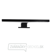 Solight LED kúpeľňové osvetlenie nad zrkadlo 3v1, 7W, 455lm, 4000K, IP44, 40cm, čierna náhled