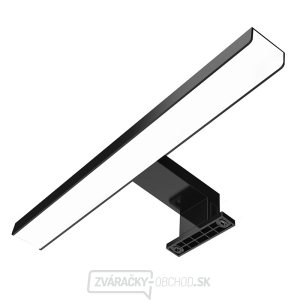 Solight LED kúpeľňové osvetlenie nad zrkadlo 3v1, 7W, 455lm, 4000K, IP44, 40cm, čierna gallery main image
