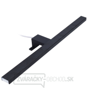 Solight LED kúpeľňové osvetlenie nad zrkadlo 3v1, 12W, 780lm, 4000K, IP44, 60cm, čierna Náhľad