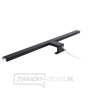 Solight LED kúpeľňové osvetlenie nad zrkadlo 3v1, 12W, 780lm, 4000K, IP44, 60cm, čierna náhled