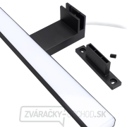 Solight LED kúpeľňové osvetlenie nad zrkadlo 3v1, 12W, 780lm, 4000K, IP44, 60cm, čierna náhled