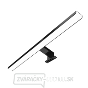 Solight LED kúpeľňové osvetlenie nad zrkadlo 3v1, 12W, 780lm, 4000K, IP44, 60cm, čierna gallery main image
