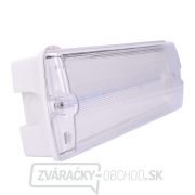 Solight LED núdzové osvetlenie, 4W, 200lm, IP65, LiFePo4 1000mAh batéria, autotest Náhľad