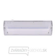 Solight LED núdzové osvetlenie, 4W, 200lm, IP65, LiFePo4 1000mAh batéria, autotest gallery main image