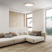 Solight LED osvetlenie s diaľkovým ovládačom Woody, 48W, 3360lm, 38cm, zmena chromatičnosti, stmievateľné Náhľad