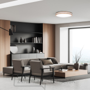 Solight LED osvetlenie s diaľkovým ovládačom Woody, 48W, 3360lm, 38cm, zmena chromatičnosti, stmievateľné Náhľad