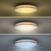 Solight LED osvetlenie s diaľkovým ovládačom Woody, 48W, 3360lm, 38cm, zmena chromatičnosti, stmievateľné náhled