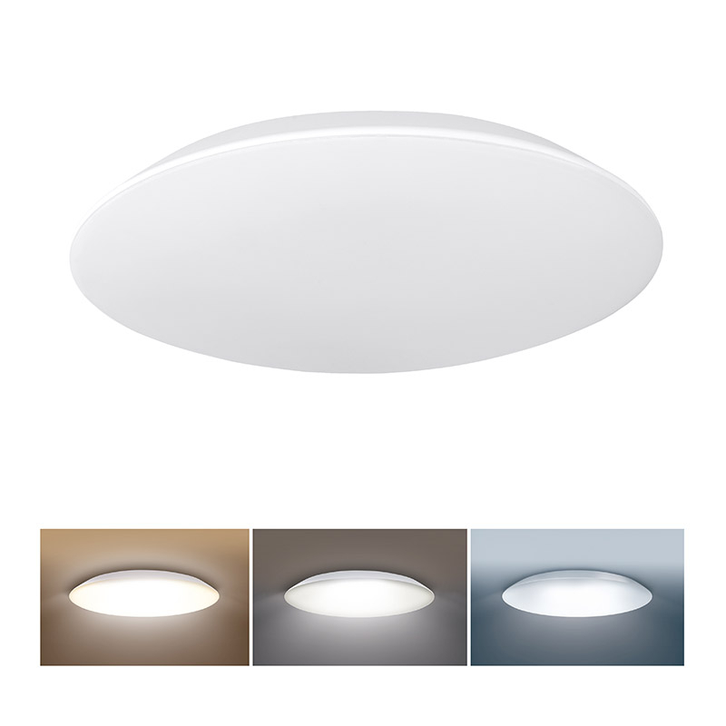 Solight LED osvetlenie Adrano s ochranou proti vlhkosti, IP54, 12W, 1020lm, 3CCT, 23cm WO822