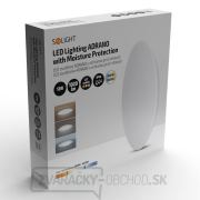 Solight LED osvetlenie Adrano s ochranou proti vlhkosti, IP54, 12W, 1020lm, 3CCT, 23cm náhled